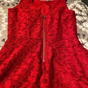 Speechless size 1 sparkly red dress